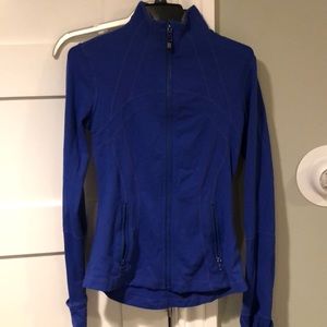 Lululemon athletic jacket blue